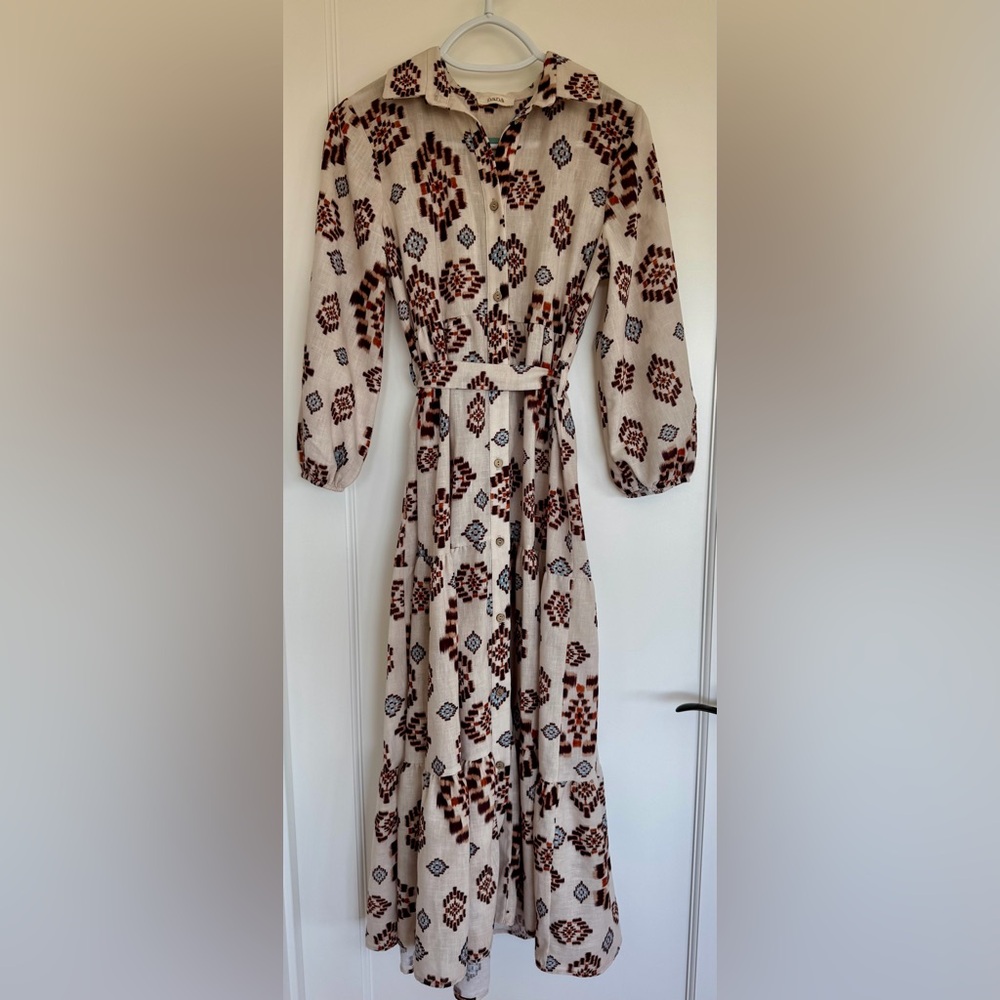 Patterned Maxi Dress - Italy
